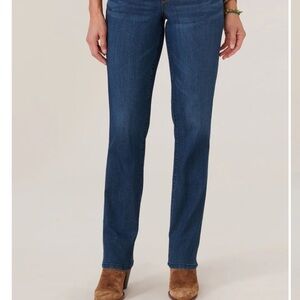 Democracy Dark Blue Straight Leg Jeans-worn twice